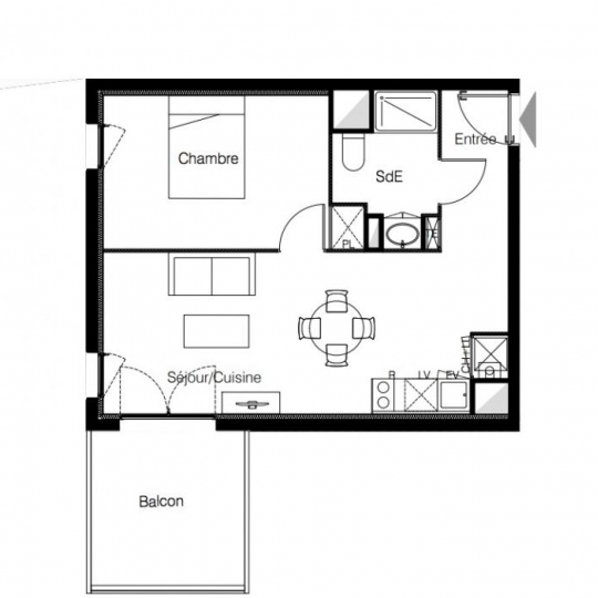 Annonces NTRE2MERS : Appartement | VILLENAVE-D'ORNON (33140) | 40.00m2 | 185 000 € 