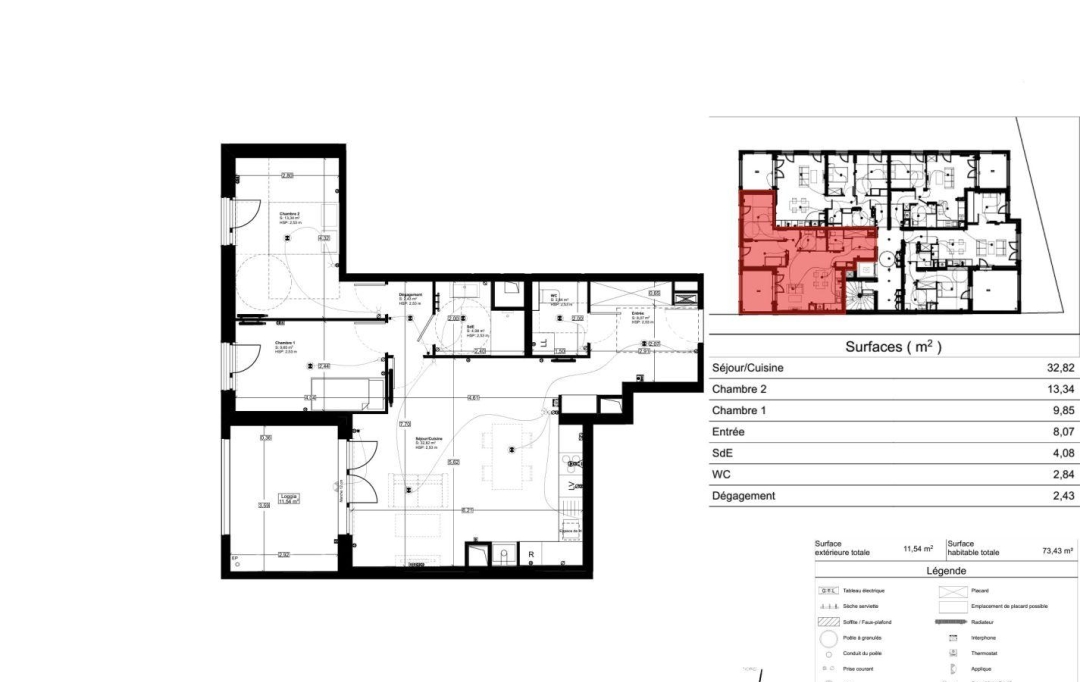 Annonces NTRE2MERS : Appartement | LE BOUSCAT (33110) | 73 m2 | 438 000 € 