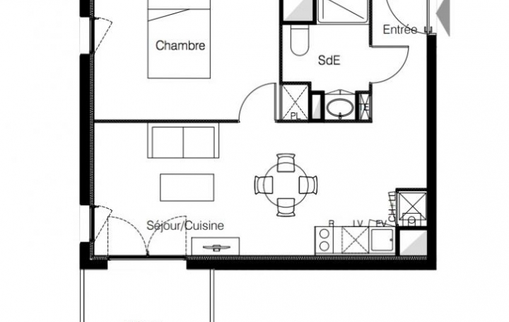 Annonces NTRE2MERS : Appartement | VILLENAVE-D'ORNON (33140) | 40 m2 | 185 000 € 